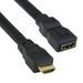 Cable Central LLC (10 Pack) HDMI Extension Cable High Speed with Ethernet HDMI Male to HDMI Female 24AWG 3 Feet
