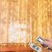 Nomeni Room Deco Clearance! r Creative Party Decor Curtain Lights 8 Modes Usb String Light with Remote Control Ornaments B