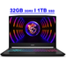 MSI Katana 15 Premium Gaming Laptop 15.6 FHD IPS 144Hz Intel 10-Core i7-12650H Processor 32GB DDR5 1TB SSD GeForce RTX 4060 8GB Graphic Backlit USB-C Nahimic Win11 Black