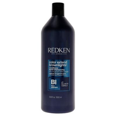 Color Extend Brownlights Blue Toning Conditioner-NP by Redken for Unisex - 33.8 oz Conditioner