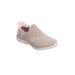 Women's The Slip-Ins™ Virtue Sneaker by Skechers in Taupe Medium (Size 11 M)