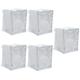 OSALADI 5pcs Dryer Cover Washing Machine Protector Washing Appliance Protector Washer Cover Laundry Machine Cover Washing Machines Washing Machine Dust Protector Hood Polyester Simple