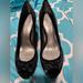 Coach Shoes | Coach Open-Toe Wedges | Color: Black | Size: 11