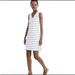 J. Crew Dresses | J.Crew Tweed Striped Sheath Dress. Size 0 | Color: Blue/White | Size: 0