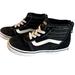 Vans Shoes | Like New - Vans Kids' Filmore High Top Sneaker Toddler Size 9 | Color: Black/White | Size: 9b