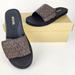 Michael Kors Shoes | Michael Kors Wade Slide Sandals In Brown New | Color: Black/Brown | Size: Various