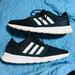 Adidas Shoes | Adidas Cloudfoam Qt Racer Shoes Size 10 Black & White | Color: Black/White | Size: 10