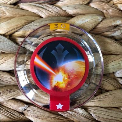 Disney Video Games & Consoles | Disney Infinity: Power Discs: Resistance Tactical Strike (2015) | Color: Black/Red | Size: Infinity