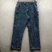 Carhartt Jeans | Carhartt Carpenter Denim Jeans Men's 38x32 Original Fit B13 Bps Stonewash Blue | Color: Blue | Size: 38