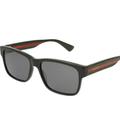 Gucci Accessories | Gucci Black Green Red Grey Lens Sunglasses | Color: Black/Green | Size: Os