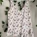 American Eagle Outfitters Tops | American Eagle Outfitters Floral Tank Top Size Xs | Color: White | Size: Xs