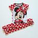 Disney Pajamas | Disney Minnie Mouse Pajamas 4t Red White Polka Dot | Color: Red/White | Size: 4tg