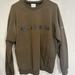 Columbia Sweaters | Columbia Olive Green Crewneck Sweatshirt Mens Medium | Color: Black/Green | Size: M