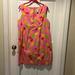 Lilly Pulitzer Dresses | Lily Pulitzer White Tag Vintage Marzipan Maternity Dress | Color: Pink/Yellow | Size: Lm