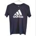 Adidas Tops | Adidas Climalite Short Sleeve Tee Shirt Sz M Black White | Color: Black/White | Size: M