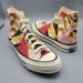 Converse Shoes | Converse Chuck Taylor 70 Women Sneakers High Vintage Floral Sz 8.5 New | Color: Red/Yellow | Size: 8.5