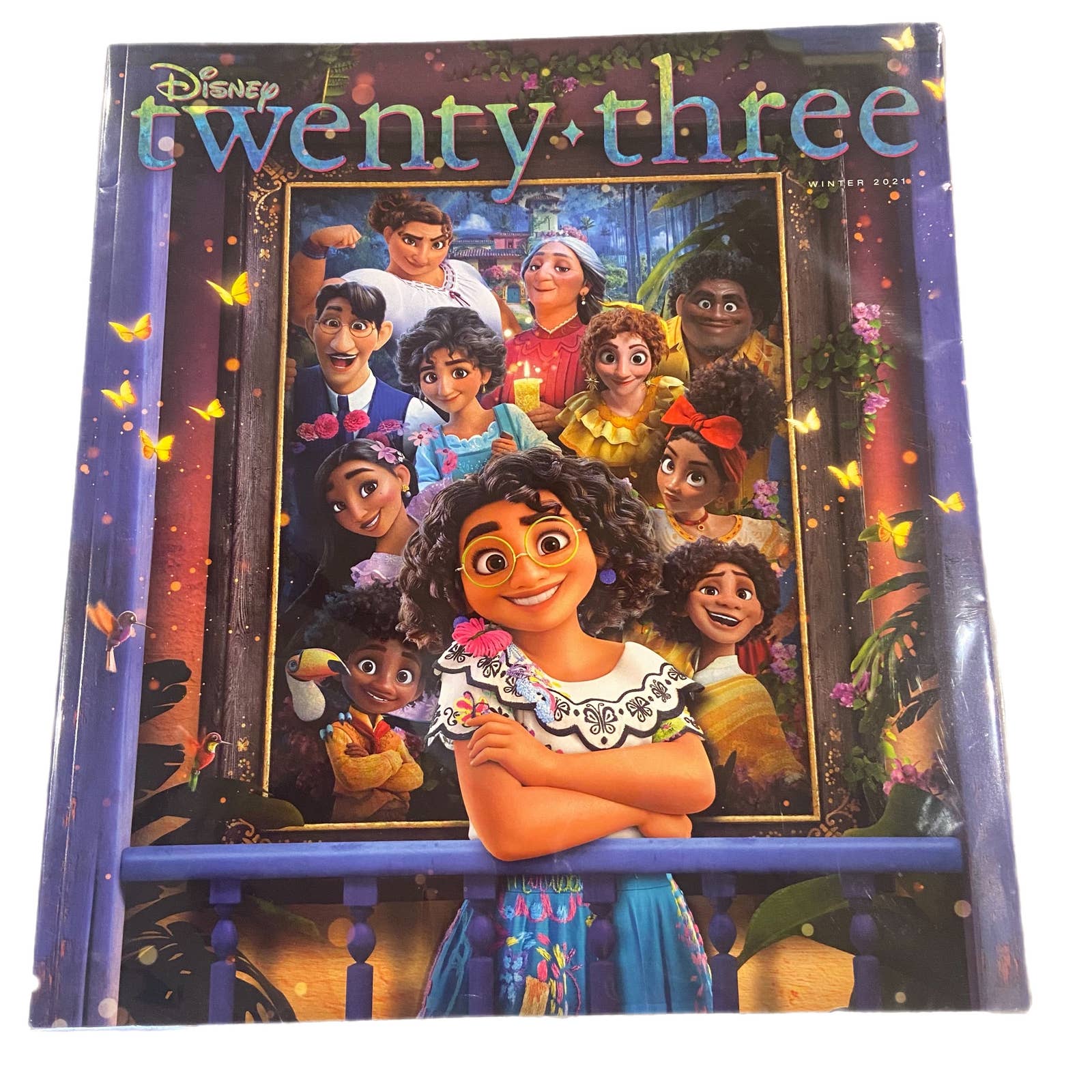 Disney Other | Bundle And Save! D23 Club Twenty-Three Magazine Winter 2021 Encanto | Color: Blue | Size: Os