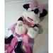 Disney Other | Disney Minnie Mouse Plush Sling Backpack | Color: Pink/Red/White | Size: Osg