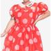 Disney Dresses | Disney Minnie Mouse Plus Sized Costume Size 3xl Brand New But Does Have A Small | Color: Red/White | Size: 3x