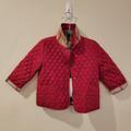 Burberry Jackets & Coats | Burberry Quilted Constance Jacket Red Size 12 Months Baby Burberry Baby Infant | Color: Red | Size: 12mb