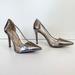 Jessica Simpson Shoes | Jessica Simpson Silver And Clear Heels | Color: Silver | Size: 8