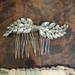 J. Crew Accessories | J.Crew Crystal Hair Comb | Color: Silver | Size: Os