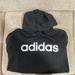 Adidas Other | Black/White Adidas Mens Essentials 3-Stripes Pullover Hoodie Sz Lg | Color: Black/White | Size: Lg