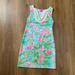 Lilly Pulitzer Dresses | Euc Lilly Pulitzer Harper Dress Xs | Color: Blue/Pink | Size: Xs