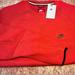 Nike Shirts | Highly Rated Nike Men’s Sportswear Tech Fleece Crew Neck In Red | Color: Red | Size: Xxl