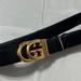 Gucci Accessories | Authentic Classic Black Gucci Belt | Color: Black/Gold | Size: Os