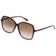 Gucci Accessories | 50% Off! Gucci Women's Brown Gold Havana 60mm Sunglasses | Color: Brown/Gold | Size: Os