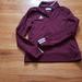 Adidas Tops | Adidas Mens Size Large Red 1/4 Zip Jacket Athletic Outdoors Gym Fitness Yoga | Color: Purple | Size: L