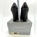 Nine West Shoes | Black Leather Gamba Style Heels | Color: Black | Size: 7