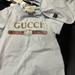 Gucci One Pieces | Baby Cotton Gift Set With Gucci Logo | Color: Blue | Size: 3-6mb