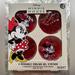 Disney Bath & Body | Disney Minnie Mouse (4 Reusable Cooling Gel Eye-Pads) Set Of 2! | Color: Black/Red | Size: Os