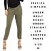 Jessica Simpson Pants & Jumpsuits | Jessica Simpson Maternity Khaki Olive Green Under-Belly Maternity Crop Joggers M | Color: Green | Size: Mm