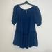 Free People Dresses | Free People Mystery Land Tunic Women's Size Xs | Color: Blue | Size: Xs