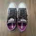Converse Shoes | Chuck Taylor All Star Madison Women's Low Top Size 7 Black/Purple | Color: Black | Size: 7