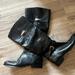 Coach Shoes | Coach New York Womens Micha Wide Calf Riding Boots Black Leather Zip Buckle | Color: Black | Size: 6.5