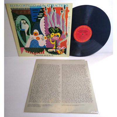 Columbia Media | Elvis Costello And The Attractions Imperial Bedroom Vinyl Lp Record New Wave '82 | Color: Black | Size: Os