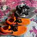 Nike Shoes | 2 Pairs Nike Epic React Flyknit | Color: Gray/Orange | Size: 9.5