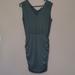 Nine West Dresses | Green Nine West Pleated And Cinched Size Medium Dress | Color: Green | Size: M