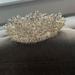 Anthropologie Accessories | Anthropologie Crystal Tiara- New | Color: Silver | Size: Os