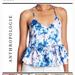 Anthropologie Tops | Anthropologie Ro & De Tie Dye Peplum Tank Top Small | Color: Blue/Pink | Size: S