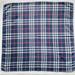 Burberry Accessories | Burberry Mini Scarf Handkerchief Cotton Nova Check Navy Blue Unisex Men Shirt | Color: Blue/Red | Size: Os