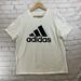 Adidas Shirts | Adidas Amplifier Tee Big Logo White Mens Sz Xl T-Shirt | Color: White | Size: Xl