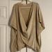 Anthropologie Sweaters | Anthropologie Poncho/Sweater. Sand Color. One Size Fits All | Color: Tan | Size: One Size Fits All