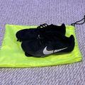 Nike Shoes | Black And White Nike Track Running Shoes Men’s Size 9.5 | Color: Black/White | Size: 9.5