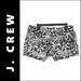 J. Crew Shorts | J. Crew Shorts Size 8 Women Flat Front Animal Print | Color: Black/White | Size: 8