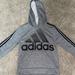 Adidas Jackets & Coats | 10/12 Boy’s Adidas Shirts & Tops Adidas Logo Hoodie Sweatshirt | Color: Black/Gray | Size: 10b